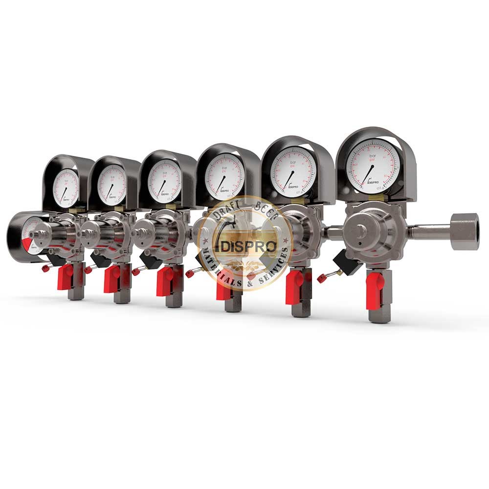 Regulador Eco 6 Cuerpos Dispro G1/2" 5/8"