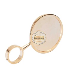 [ME044] Medallon Ciego Aro D 30mm Dorado